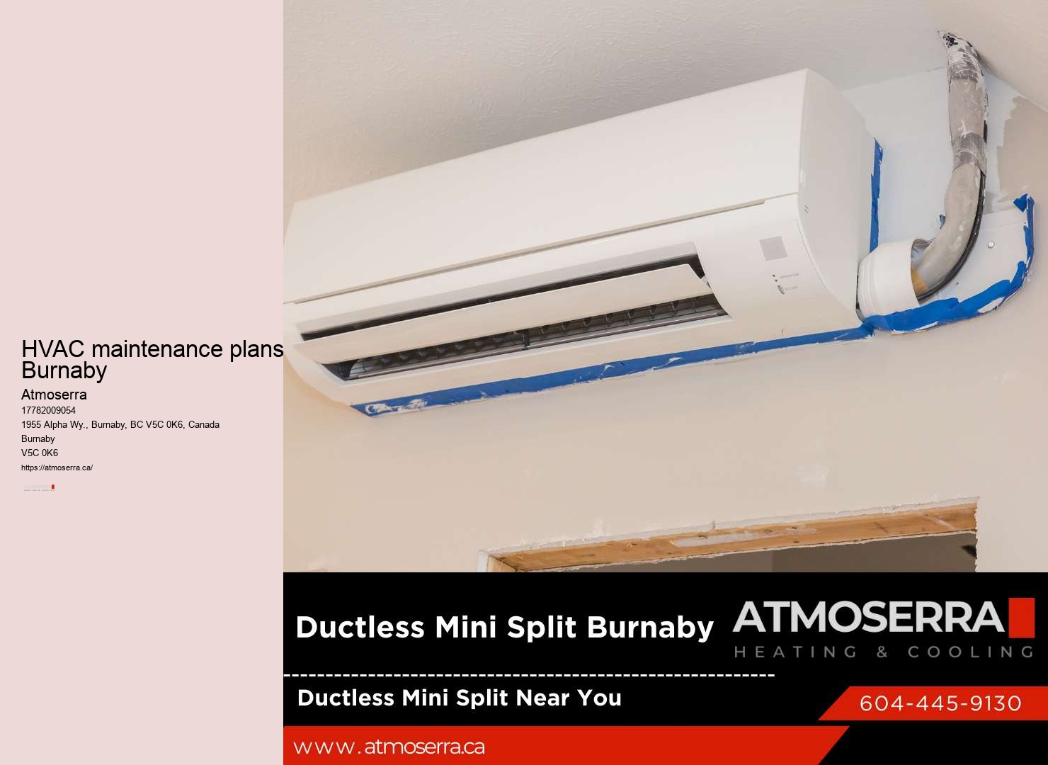 Efficient residential HVAC installations Burnaby