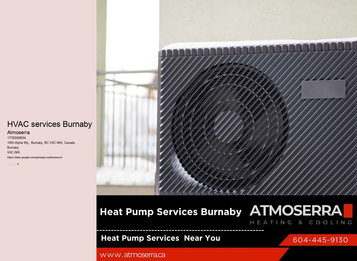 HVAC promotions Burnaby