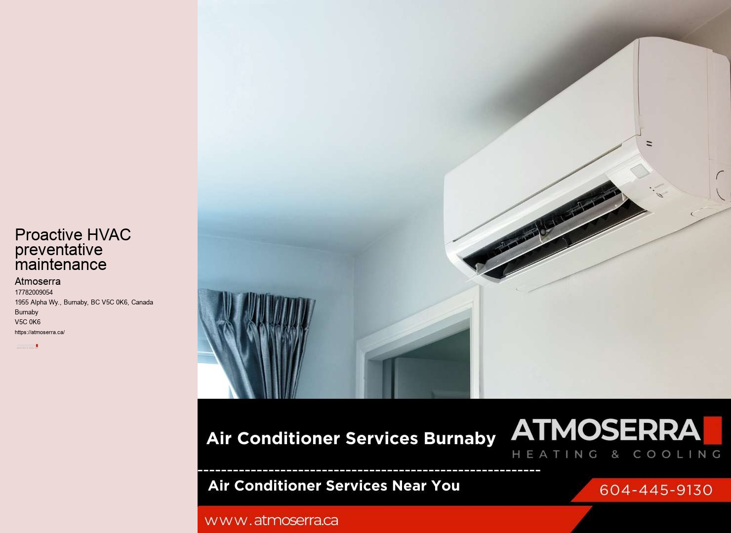 Experienced HVAC contractor Burnaby