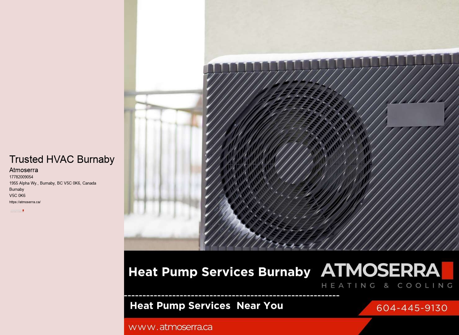 HVAC system optimization services Burnaby