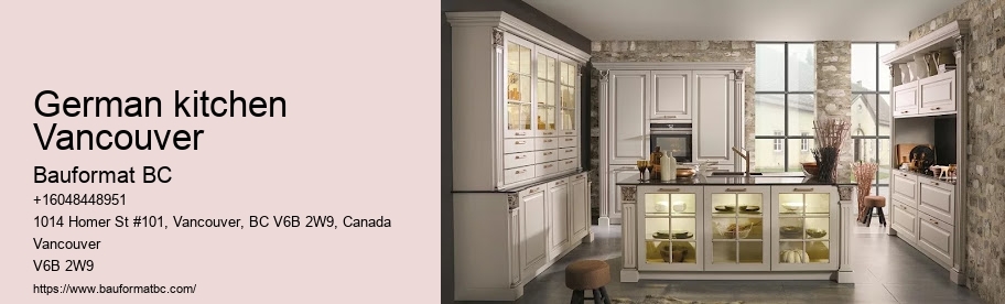 German kitchen Vancouver