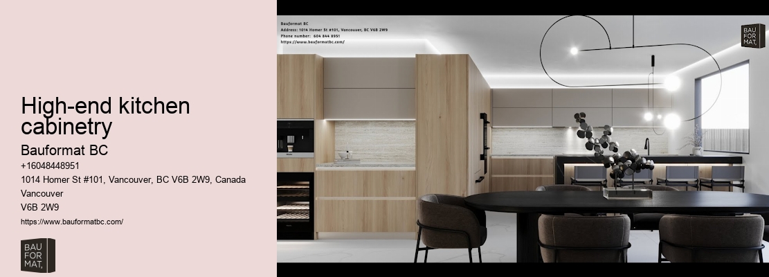 Bespoke kitchen layouts