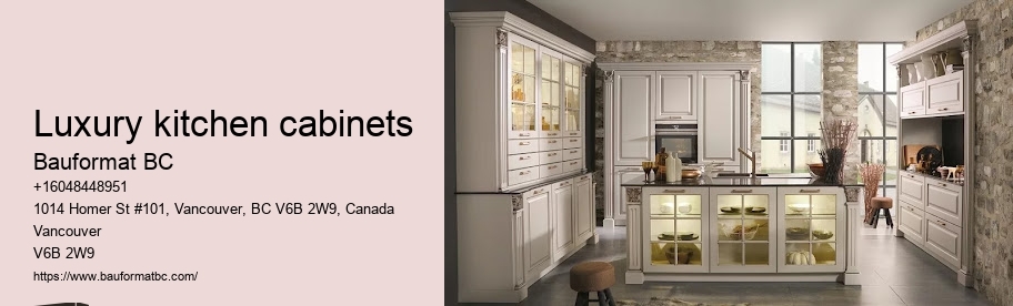 German-inspired kitchen cabinet solutions Vancouver