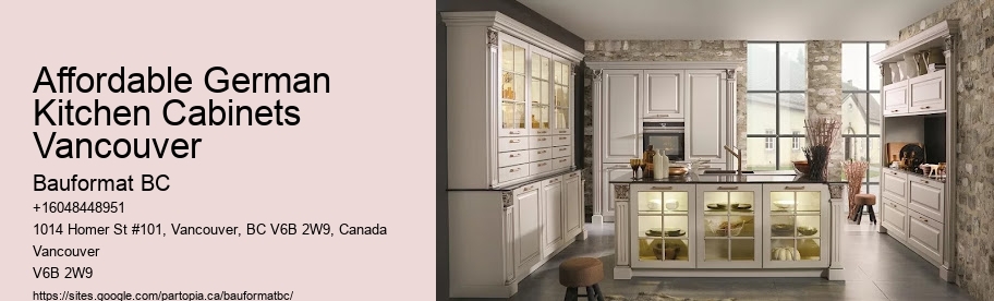 Affordable German Kitchen Cabinets Vancouver