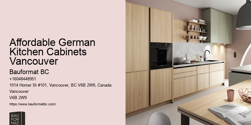 German Kitchen Cabinets Vancouver Offers