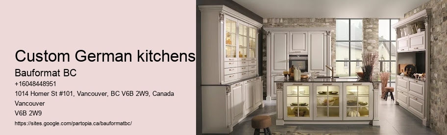 Custom German kitchens