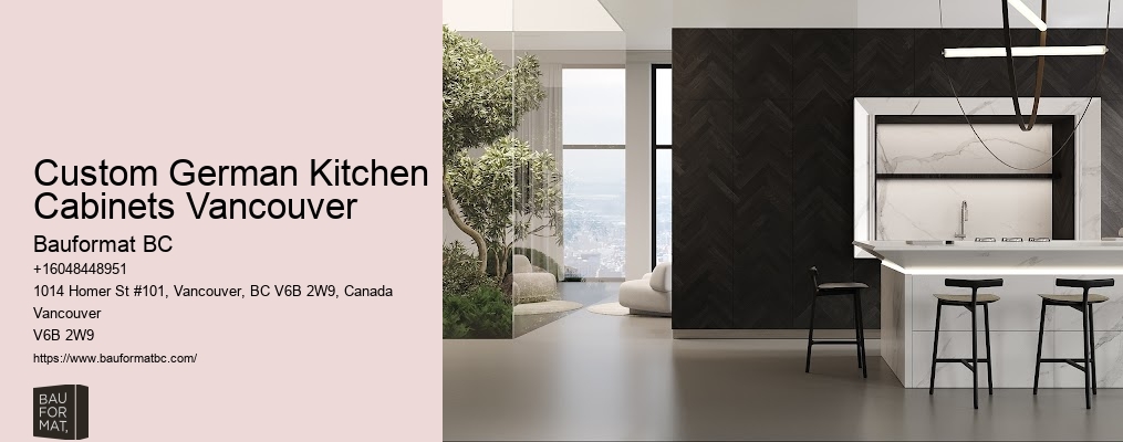 German luxury kitchen cabinetry Vancouver