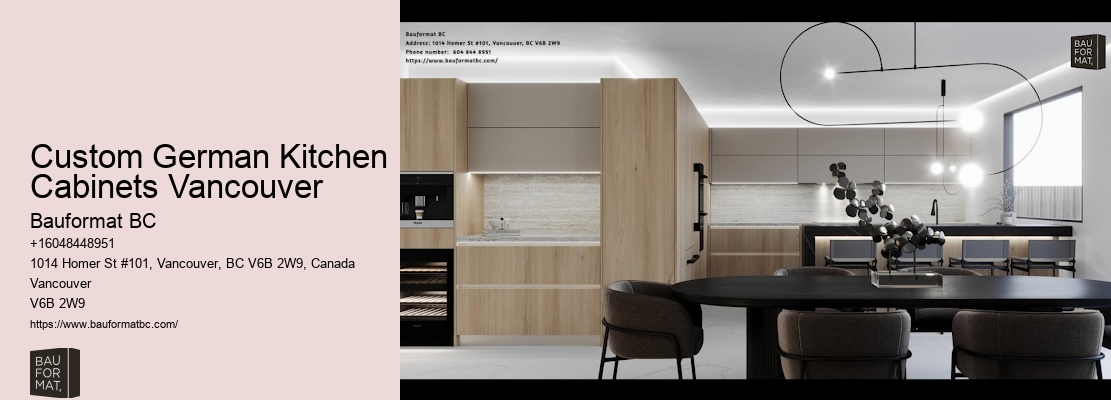 German design kitchen cabinets Vancouver