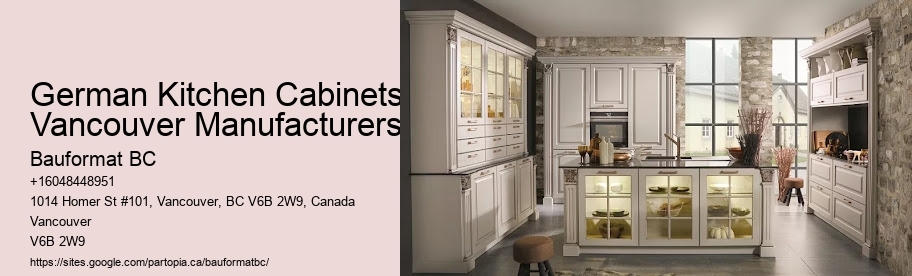 German Kitchen Cabinets Vancouver Manufacturers