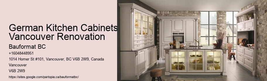 German Kitchen Cabinets Vancouver Renovation