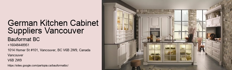 German Kitchen Cabinet Suppliers Vancouver