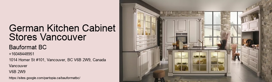 German Kitchen Cabinet Stores Vancouver