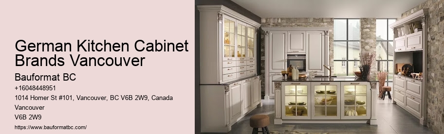 German Kitchen Cabinets Vancouver Longevity