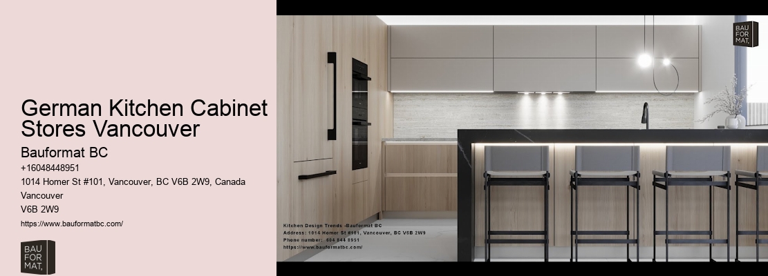 High-quality German Kitchen Cabinets Vancouver