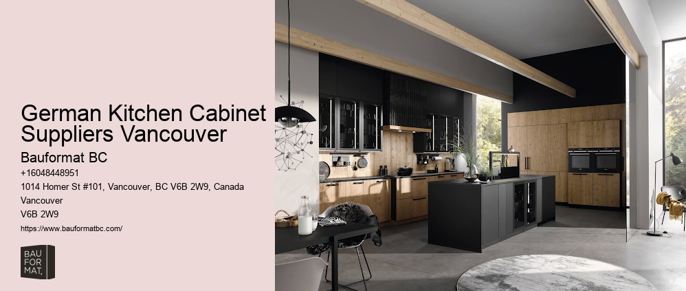 Vancouver's contemporary kitchen cabinet specialists