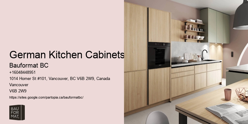 German luxury kitchen cabinets Vancouver