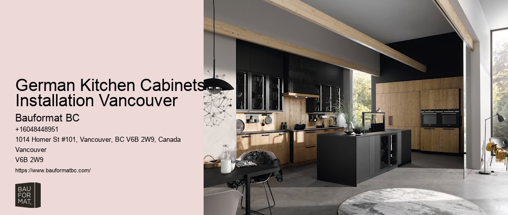 German kitchen cabinets in Vancouver