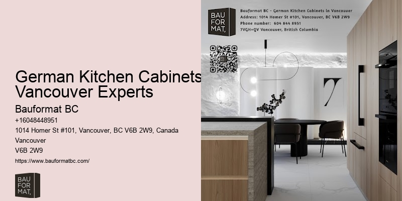 Modern German Kitchen Cabinets Vancouver