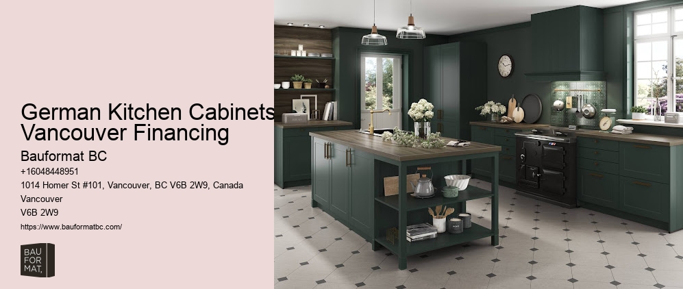 German design kitchen cabinetry Vancouver