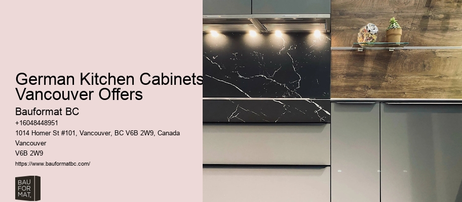 German Kitchen Cabinets Vancouver Sizes