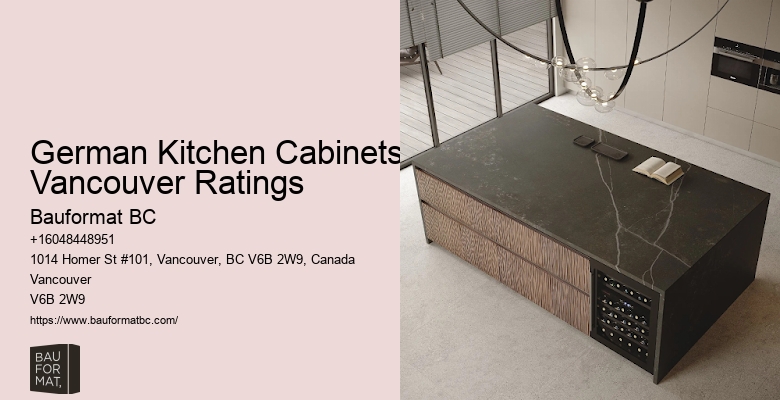 Vancouver's custom German kitchen cabinet makers