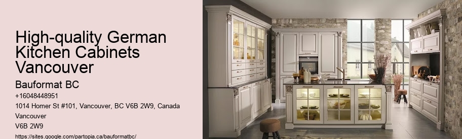 High-quality German Kitchen Cabinets Vancouver