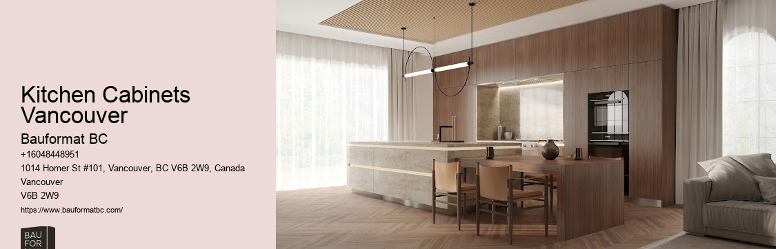 Vancouver's leading German kitchen cabinet designers