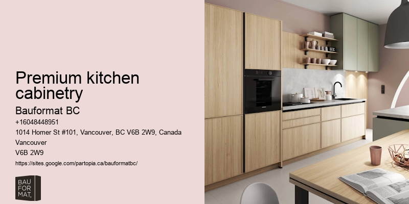 Quality German Kitchen Cabinets Vancouver