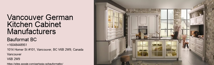 Vancouver German Kitchen Cabinet Manufacturers