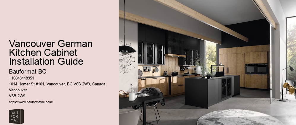 Vancouver's modern kitchen cabinet specialists