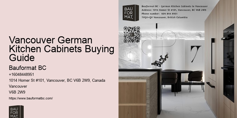 German Kitchen Cabinets Vancouver