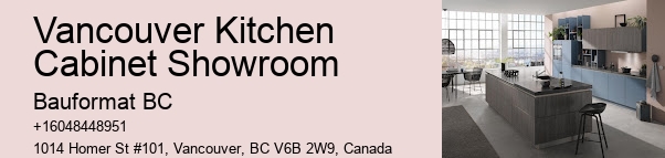 German design kitchen cabinetry Vancouver