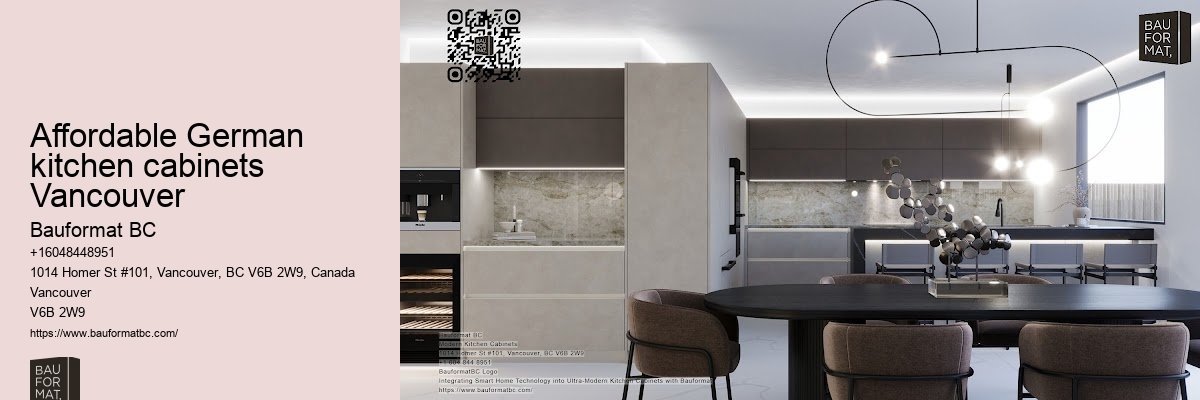 High-end German cabinetry Vancouver