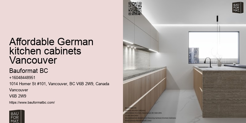 German kitchen quotes Vancouver