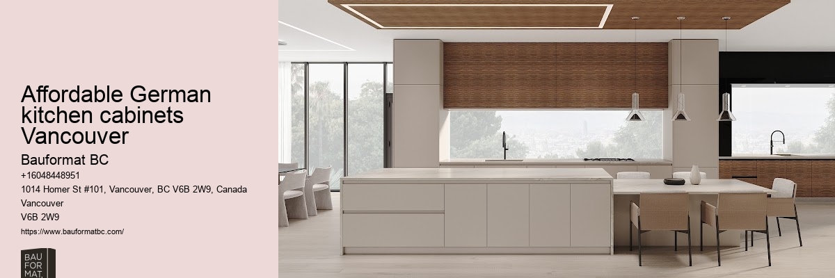 German cabinetry remodeling trends Vancouver