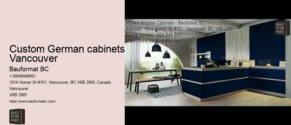 German kitchen designs Vancouver