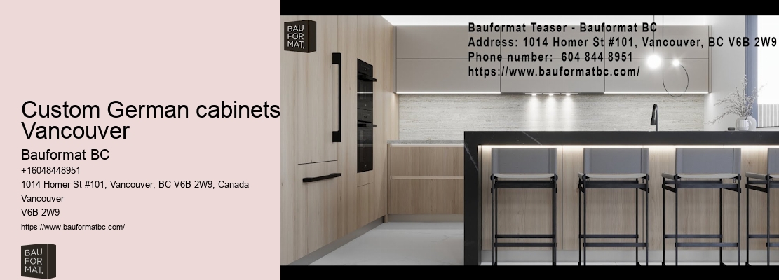 German kitchen renovation trends Vancouver