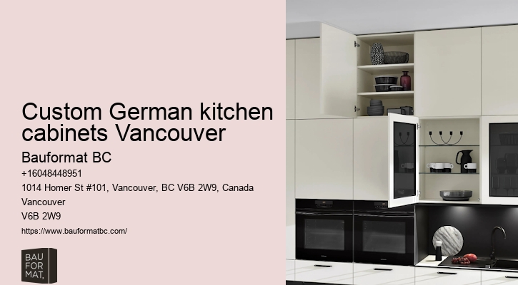 German cabinetry Vancouver