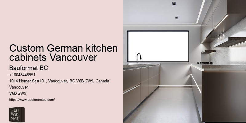 German kitchen contractors Vancouver