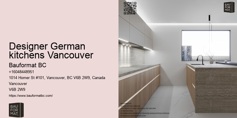 Luxury German kitchen solutions Vancouver