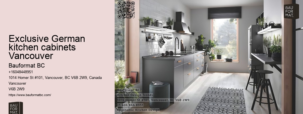 Luxury German kitchen comparisons Vancouver
