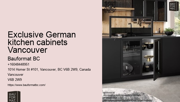 German kitchen cabinet discounts Vancouver
