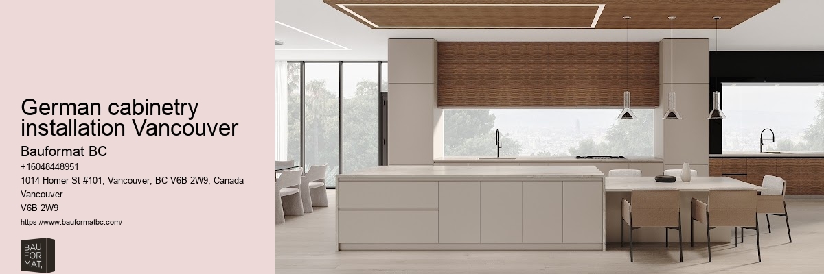 Vancouver German kitchen design