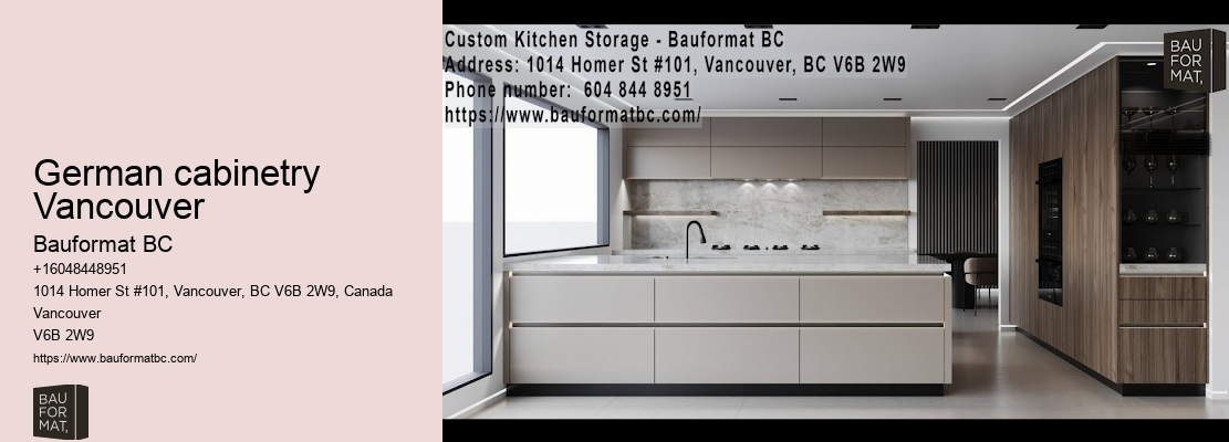 Vancouver German kitchen installation
