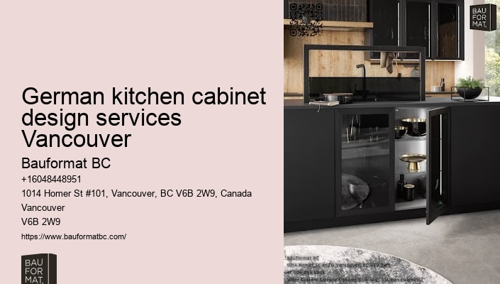 High-quality German kitchen designs in Vancouver