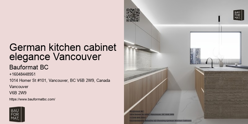 Innovative German kitchen layouts Vancouver