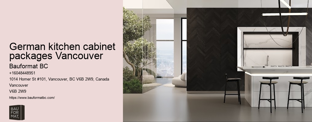 German kitchen consultant services Vancouver
