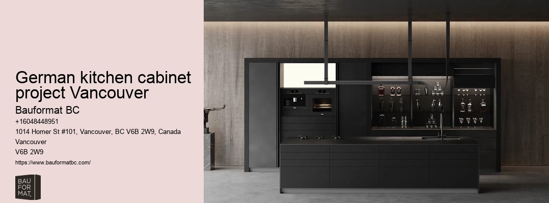 German kitchen plans Vancouver