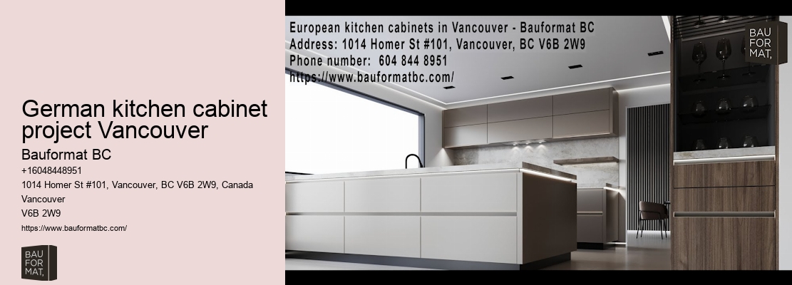 German kitchen management Vancouver