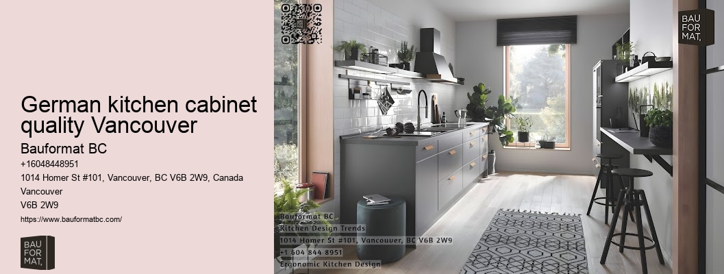 Luxury German kitchen designs Vancouver